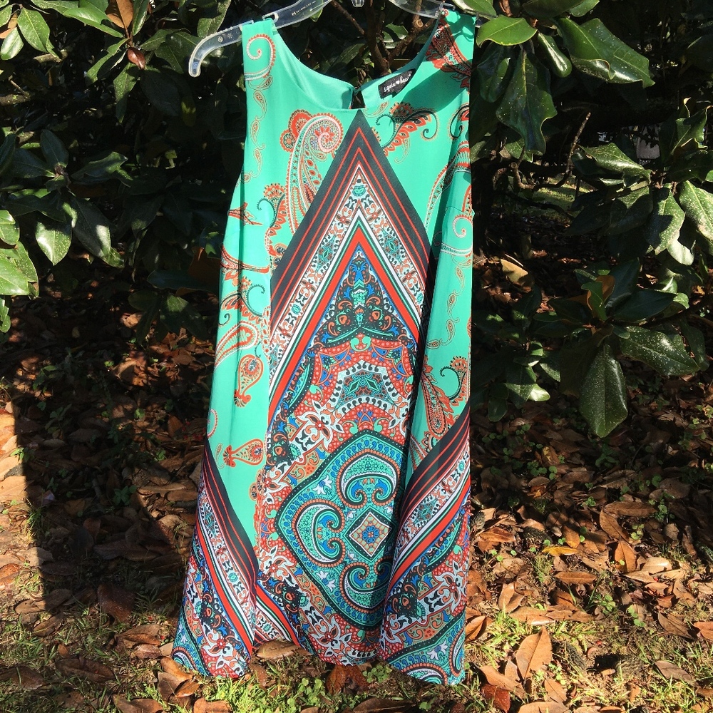 Sequin Hearts Swing Dress